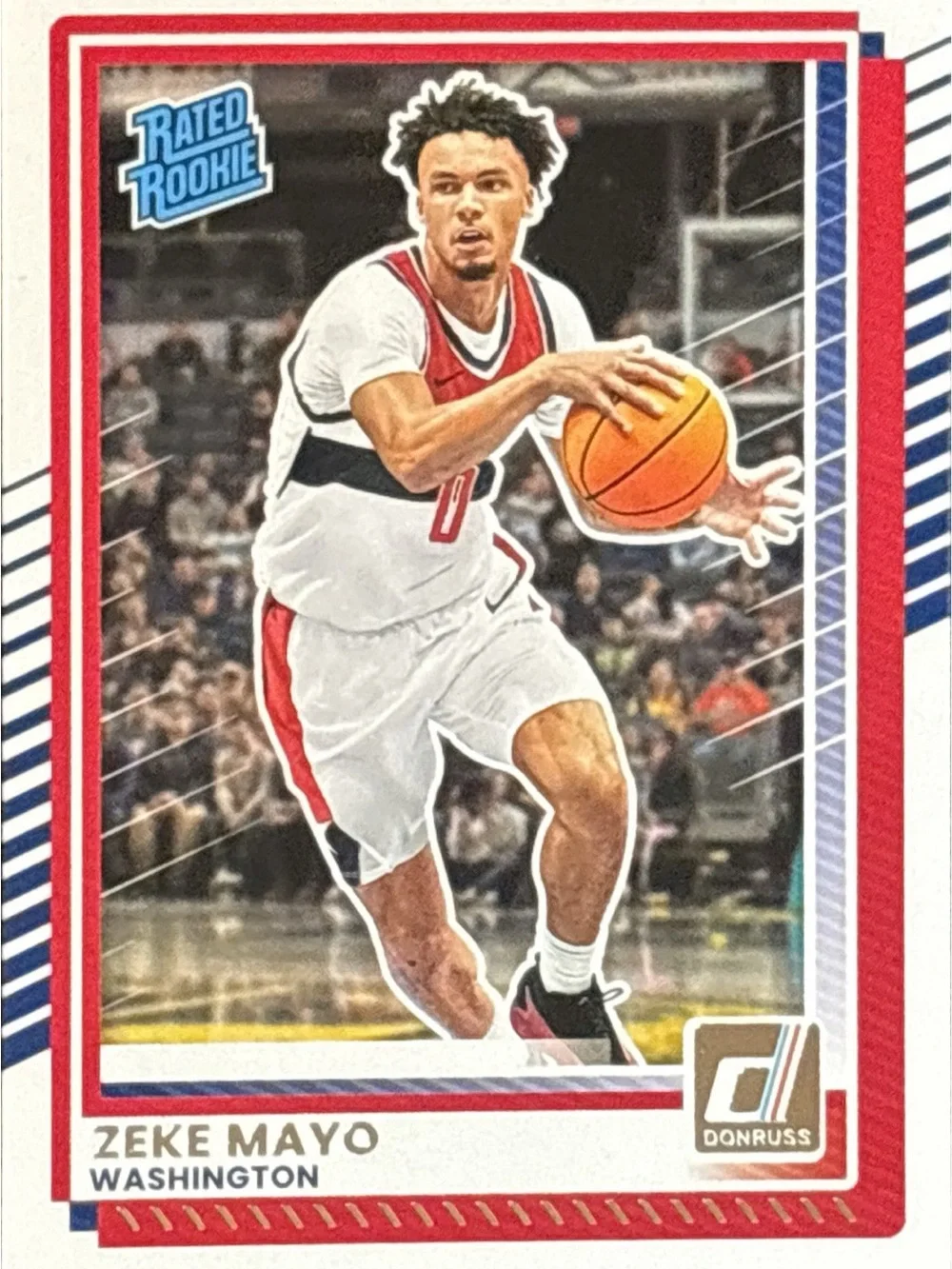 Panini Donruss Zeke Mayo Rated Rookie Basketball Card